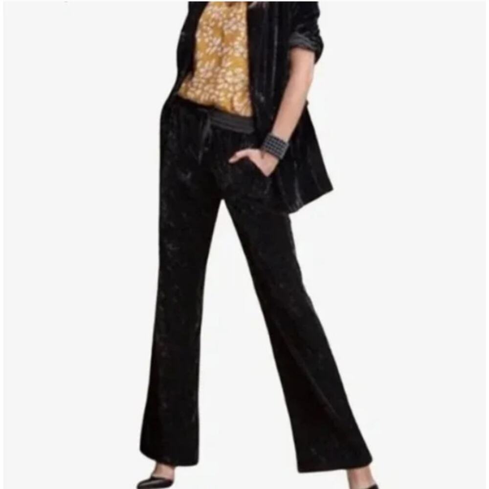 Cabi Hostess Trouser Velvet Pants Size Medium